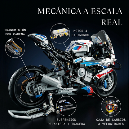 Moto de Colección de Bloques