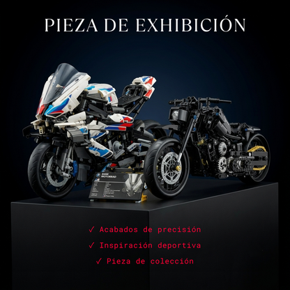 Moto de Colección de Bloques