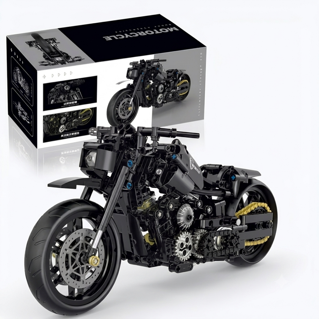 Moto de Colección de Bloques